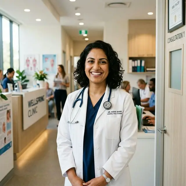 General Practitioner in a clinic